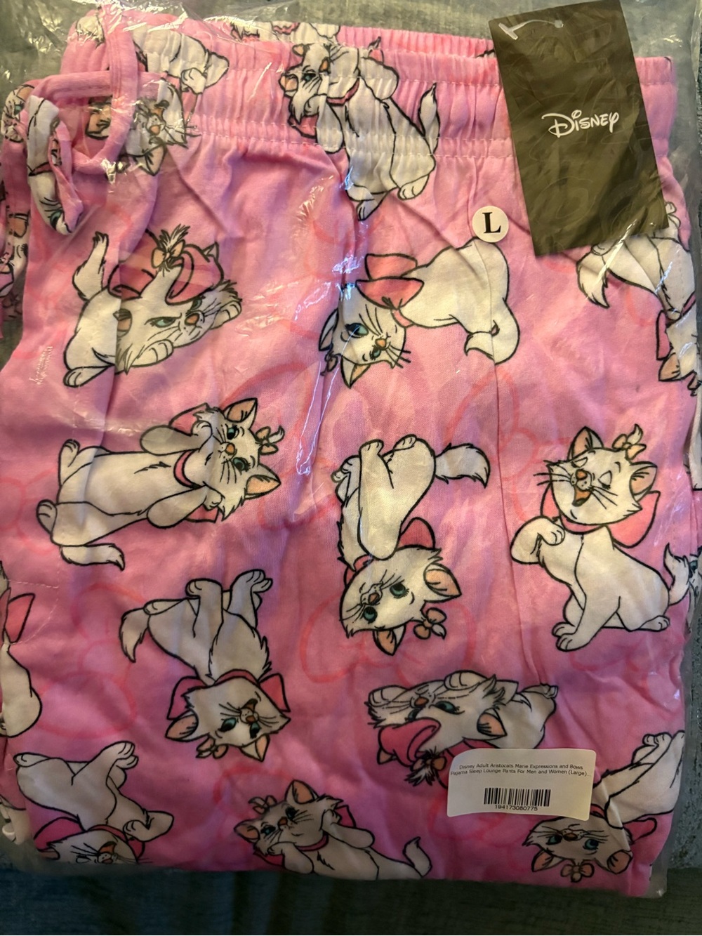 Aristocats Marie Disney Pajama Pants L NWT - Picture 2 of 4